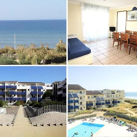 Bleu Marine - Familial Pour 5 Personnes, Vue Sur L'ocean, Avec Piscine Lacanau-ocean Mae-0881 Apartment Lacanau
